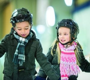 children-skating